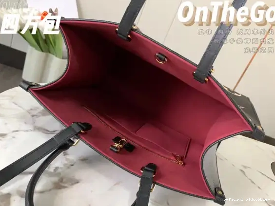 Official oldcobbler VUITTON MM LOUIS ONTHEGO 0623